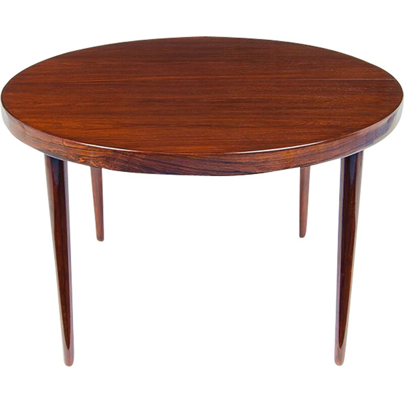 Vintage Dining Table Rosewood by Kai Kristiansen, Danish 1950s