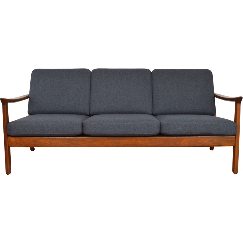 Mid-Century Teak Sofa by Juul Kristensen, Danish 1960s