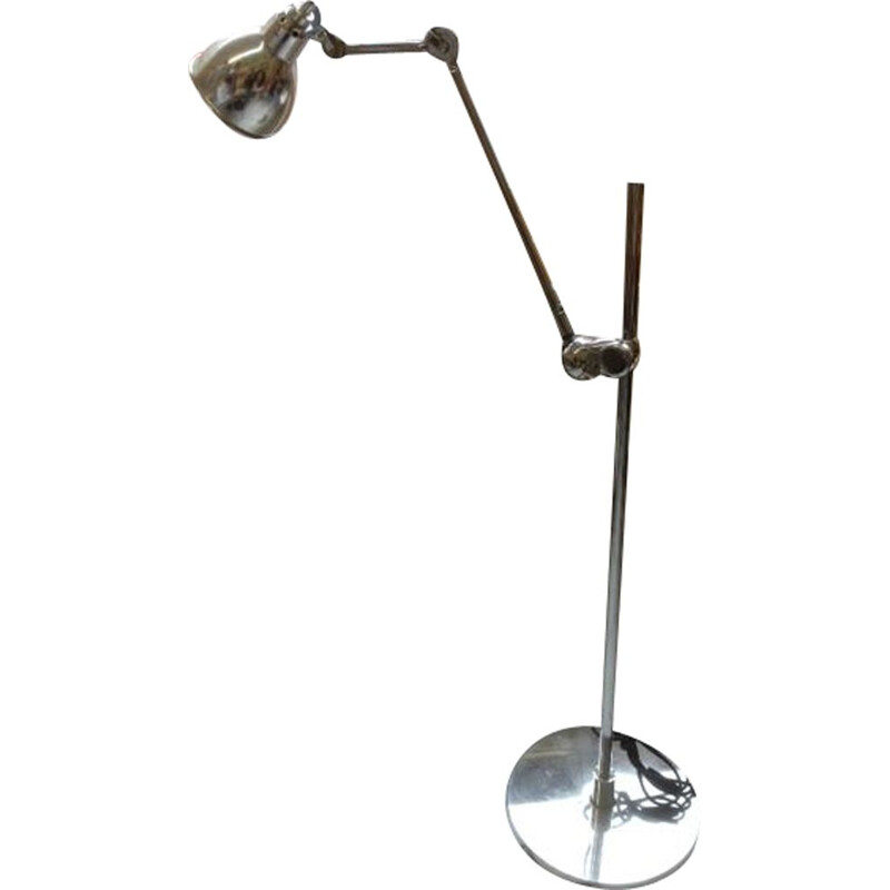 Vintage chromed floor lamp Gras