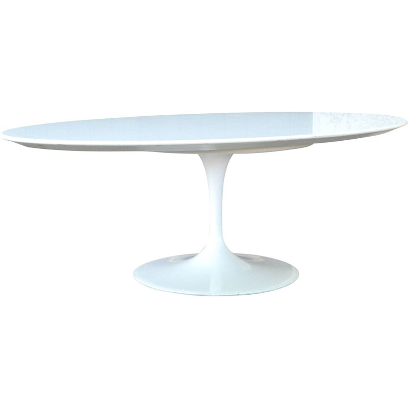 Vintage coffee table Tulip by Eero Saarinen KNOLL edition 1980s