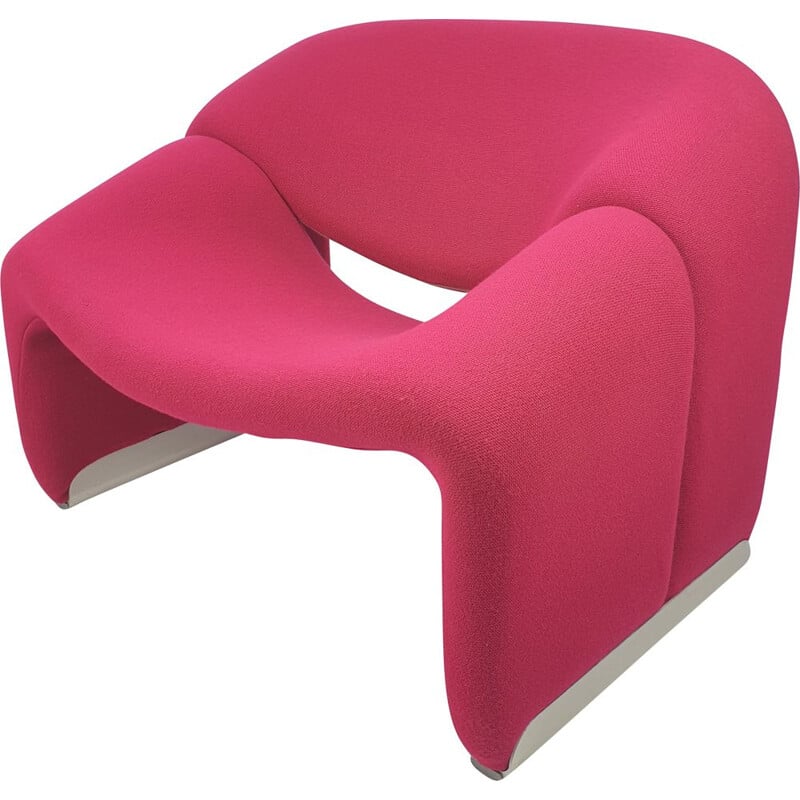 Vintage Groovy Lounge Chair by Pierre Paulin for Artifort 1980