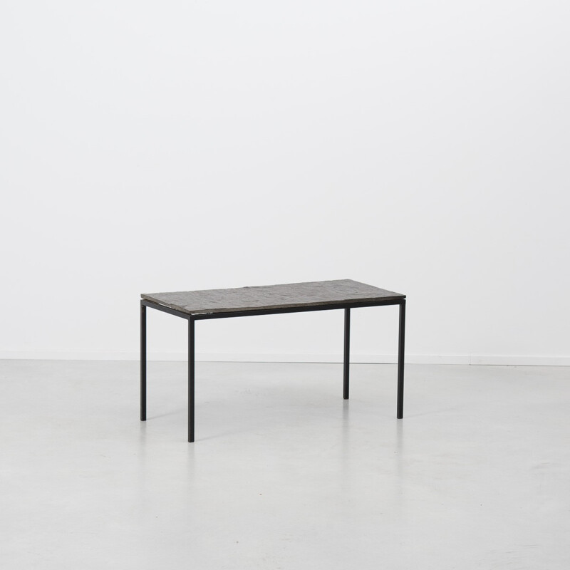 Artimeta Soest coffee table with a slate top, Floris FIEDELDIJ - 1970s