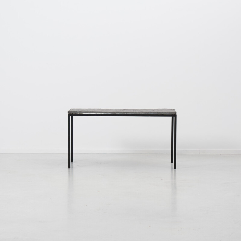 Artimeta Soest coffee table with a slate top, Floris FIEDELDIJ - 1970s