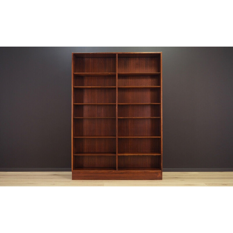 Vintage Hundevad rosewood bookcase 1960