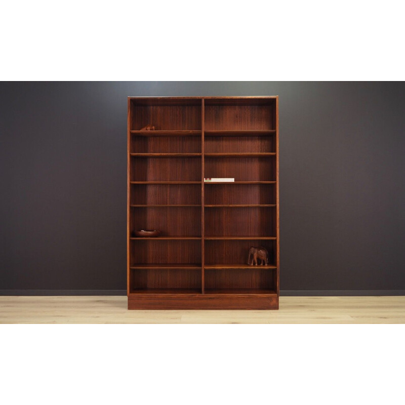 Vintage Hundevad rosewood bookcase 1960