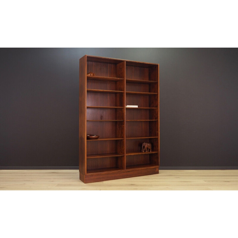 Vintage Hundevad rosewood bookcase 1960