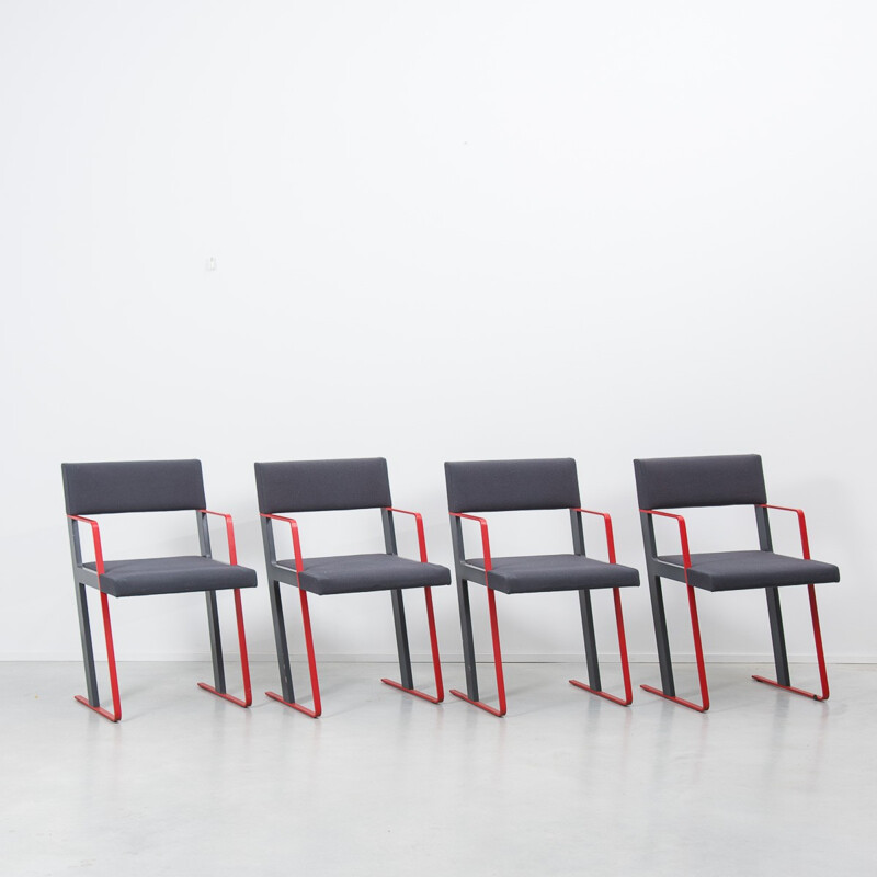 Set of 4 Castelijn chairs, Dick Spierenburg - 1978