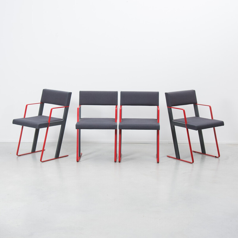 Set of 4 Castelijn chairs, Dick Spierenburg - 1978