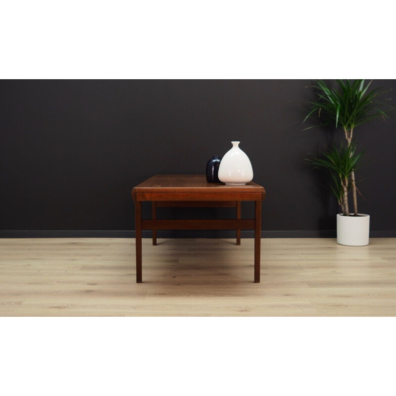 Table basse  vintage Johannes Andersen en teck 1960