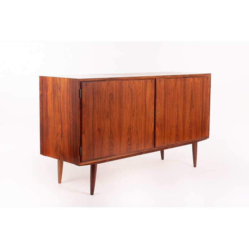 Enfilade vintage Danois en palissandre par Carlo Jensen pour Hundevad & Co 1960