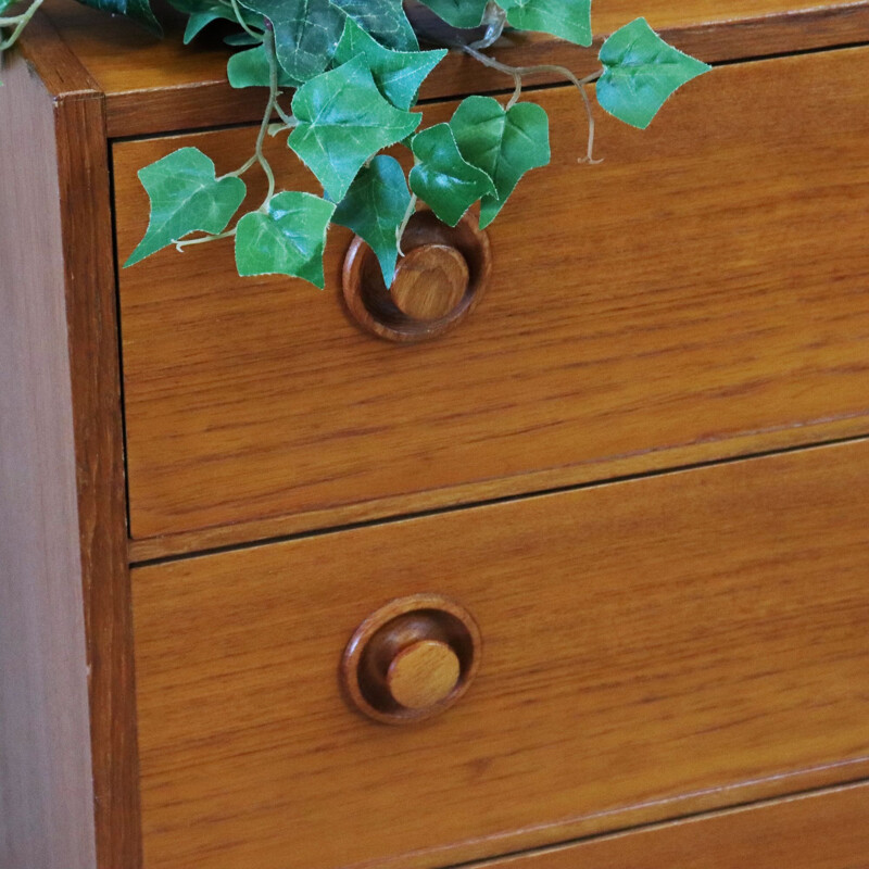 Vintage scandinavian chest of drawers 1960s