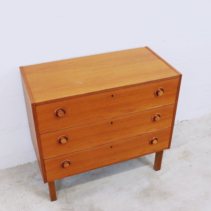 Vintage scandinavian chest of drawers 1960s
