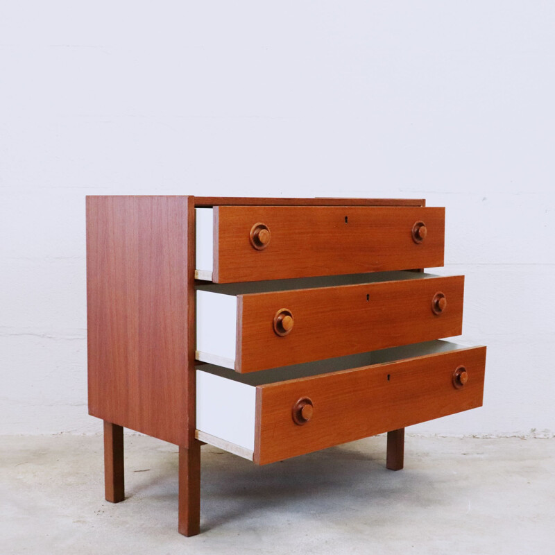 Vintage scandinavian chest of drawers 1960s