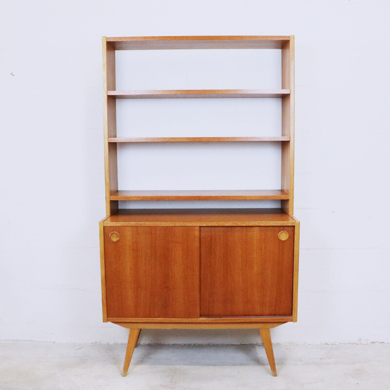 Bibliothèque vintage scandinave Suède 1960