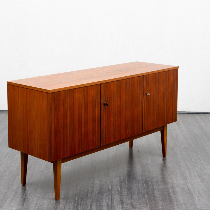 Vintage Cubical sideboard walnut 1960s