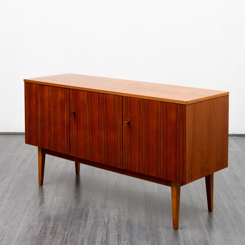 Vintage Cubical sideboard walnut 1960s