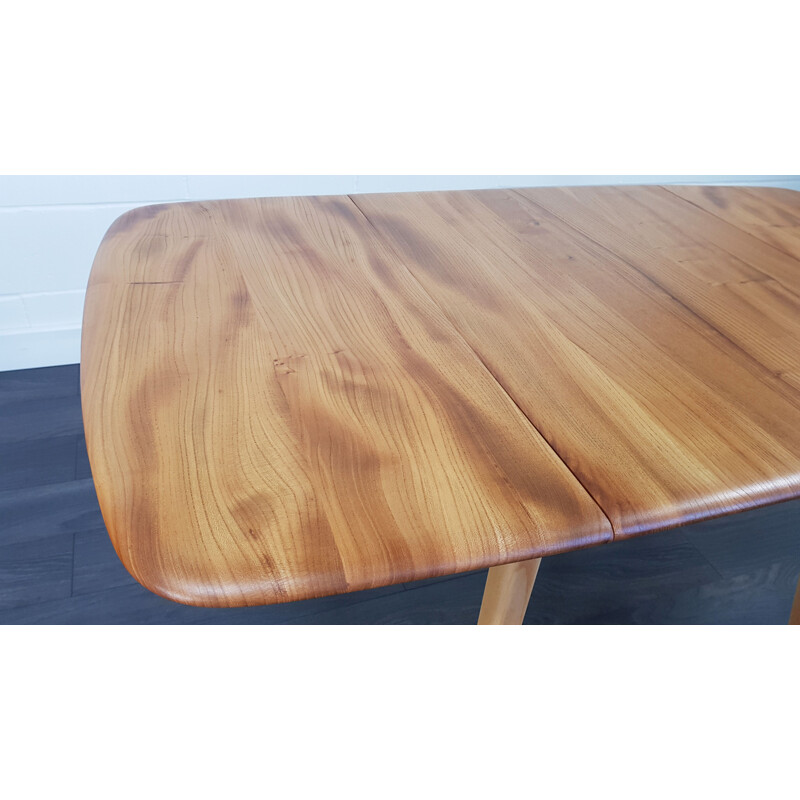 Vintage Ercol Drop Leaf Dining Table 1960s