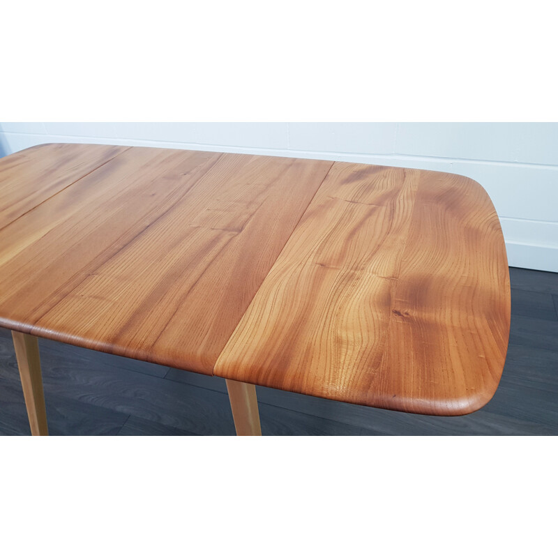 Vintage Ercol Drop Leaf Dining Table 1960s