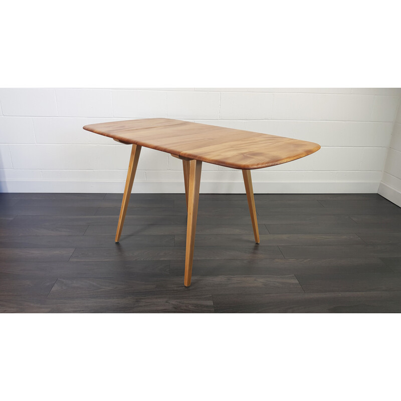 Vintage Ercol Drop Leaf Dining Table 1960s