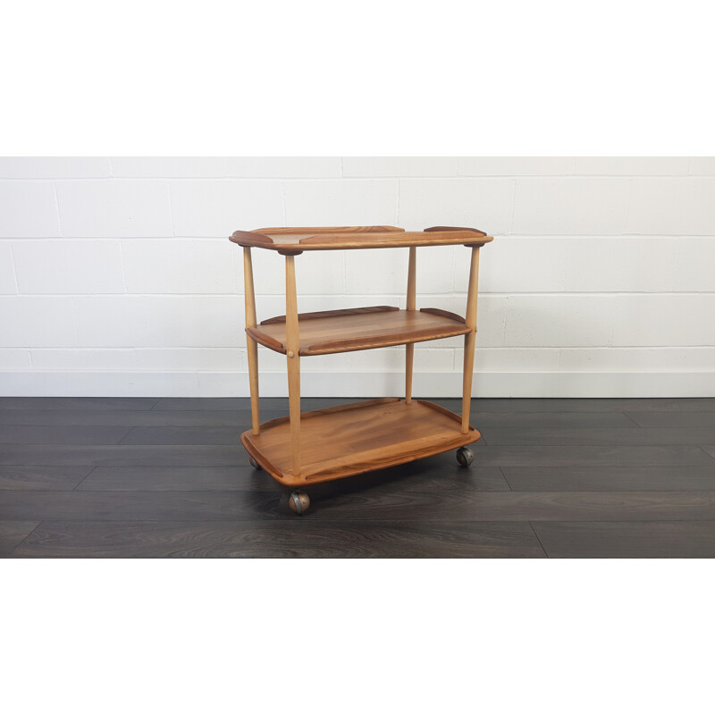 Vintage Ercol Three Tier Trolley 1970s