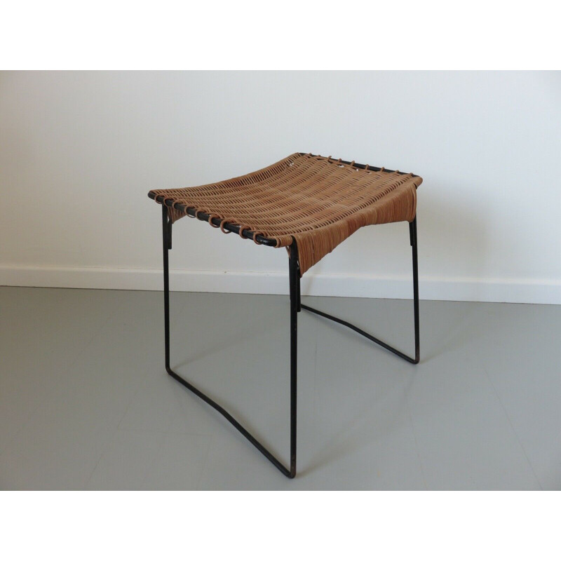 Vintage Raoul Guys stool for Airborne 1950