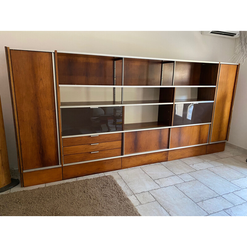 Vintage Georges Frydman rosewood bookcase