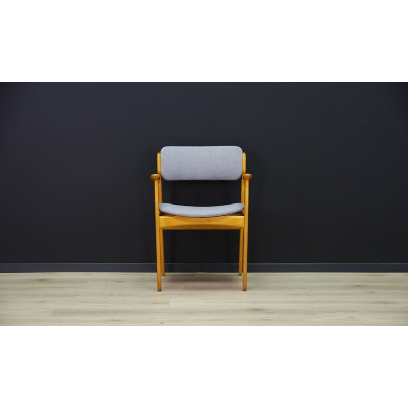 Erik Buch vintage Danish teak armchair