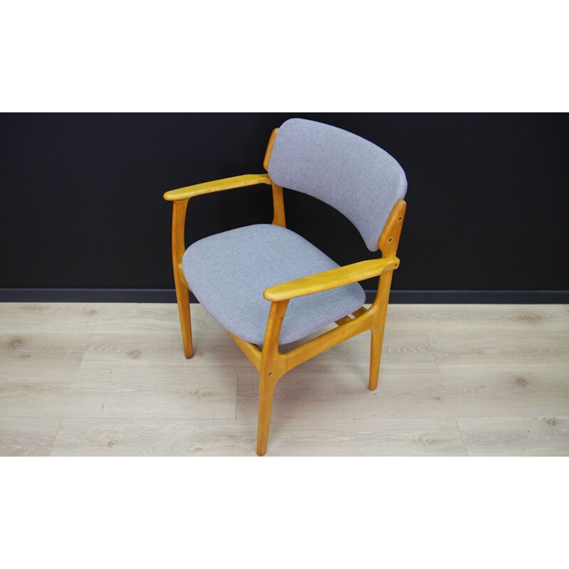 Erik Buch vintage Danish teak armchair