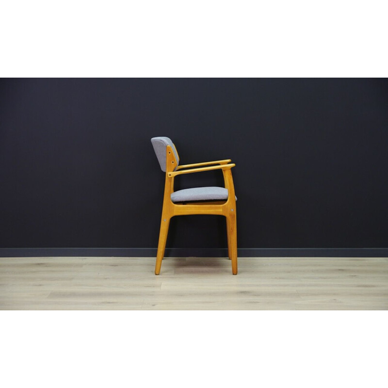 Erik Buch vintage Danish teak armchair