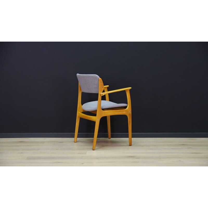 Erik Buch vintage Danish teak armchair