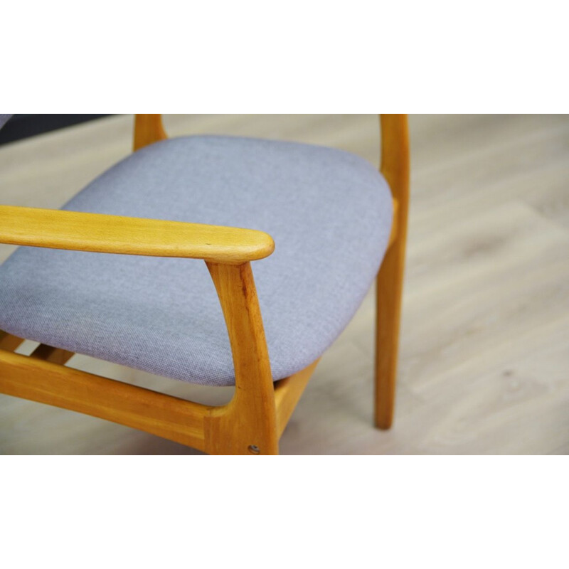 Erik Buch vintage Danish teak armchair