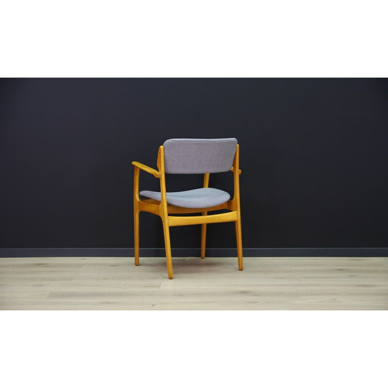 Erik Buch vintage Danish teak armchair