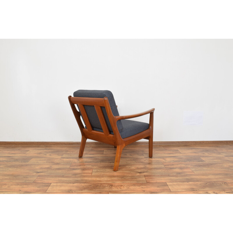 Set of 2 Mid-Century Danish Teak Lounge Chairs by Juul Kristensen 1960