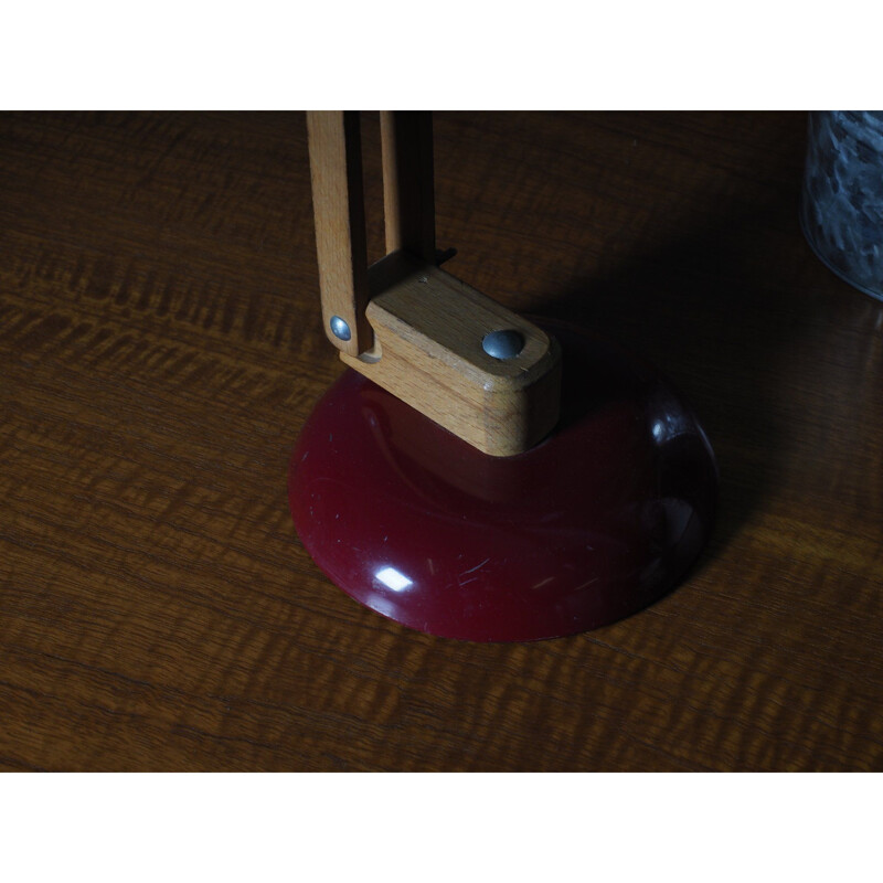 Vintage Red table lamp