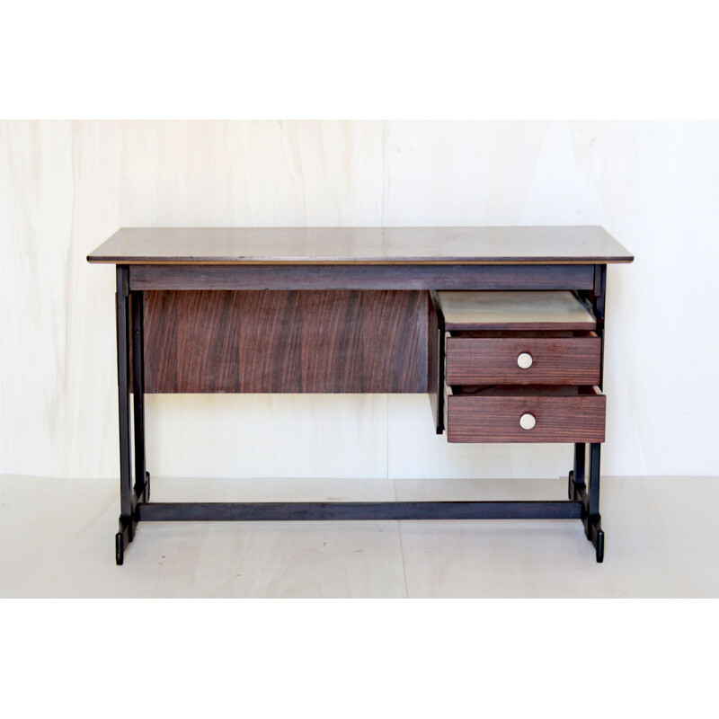 Scandinavisch mahonie bureau 1960