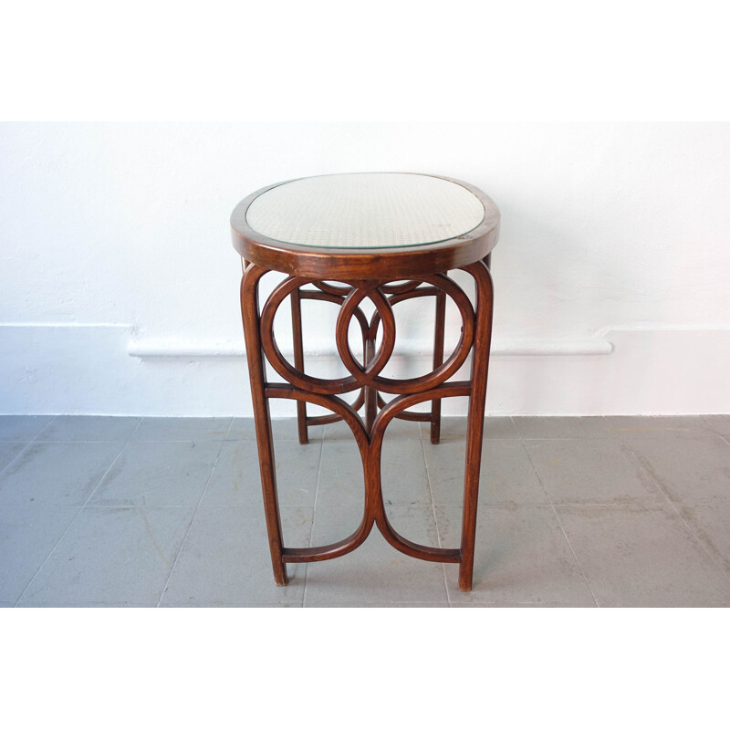 Vintage Thonet Bistro Table 1940s