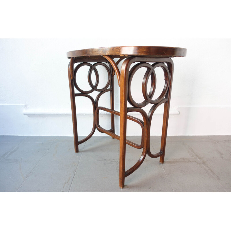 Vintage Thonet Bistro Table 1940s