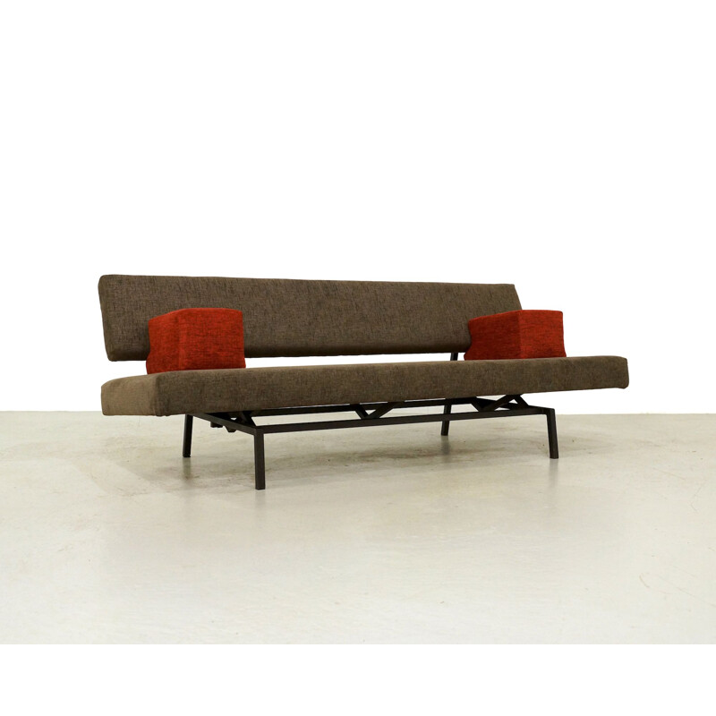 Vintage Reupholstered Martin Visser Daybed  Sleeping Sofa for Spectrum 1960s