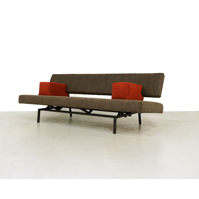 Vintage Reupholstered Martin Visser Daybed  Sleeping Sofa for Spectrum 1960s