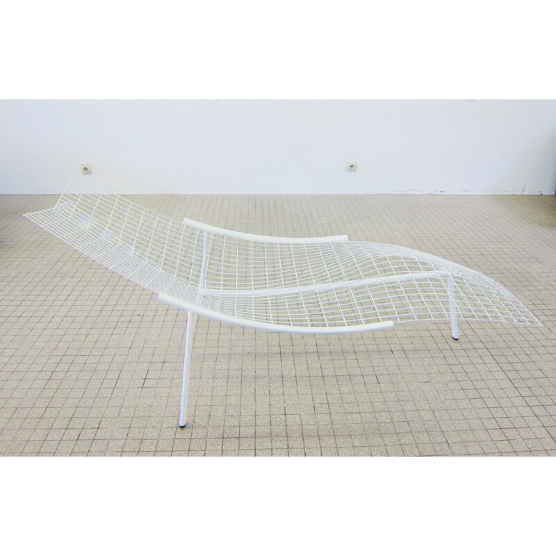 Vintage Saporiti Swing chaise longue by Giovanni Offredi 1970s