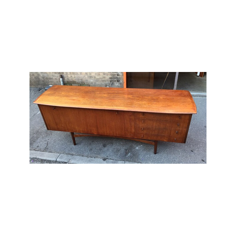 Vintage Danish Teak Sideboard - 1950s 