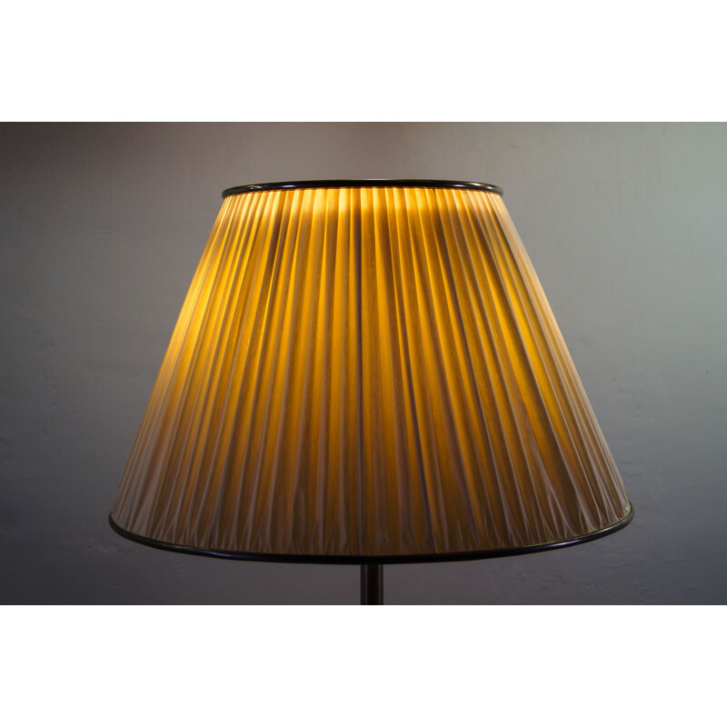 Vintage Gispen Floorlamp stainless steel 1950s