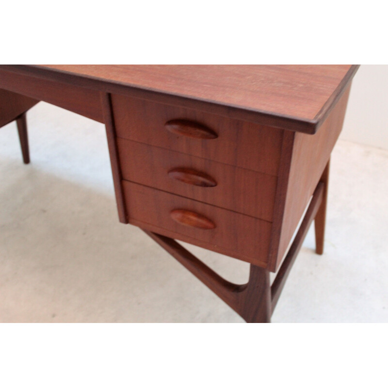 Vintage teak desk Scandinavian