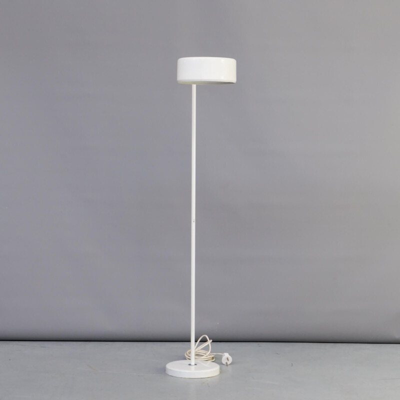 Lampadaire vintage Anders Pehrson en métal blanc pour Atelje Lykthan 1980