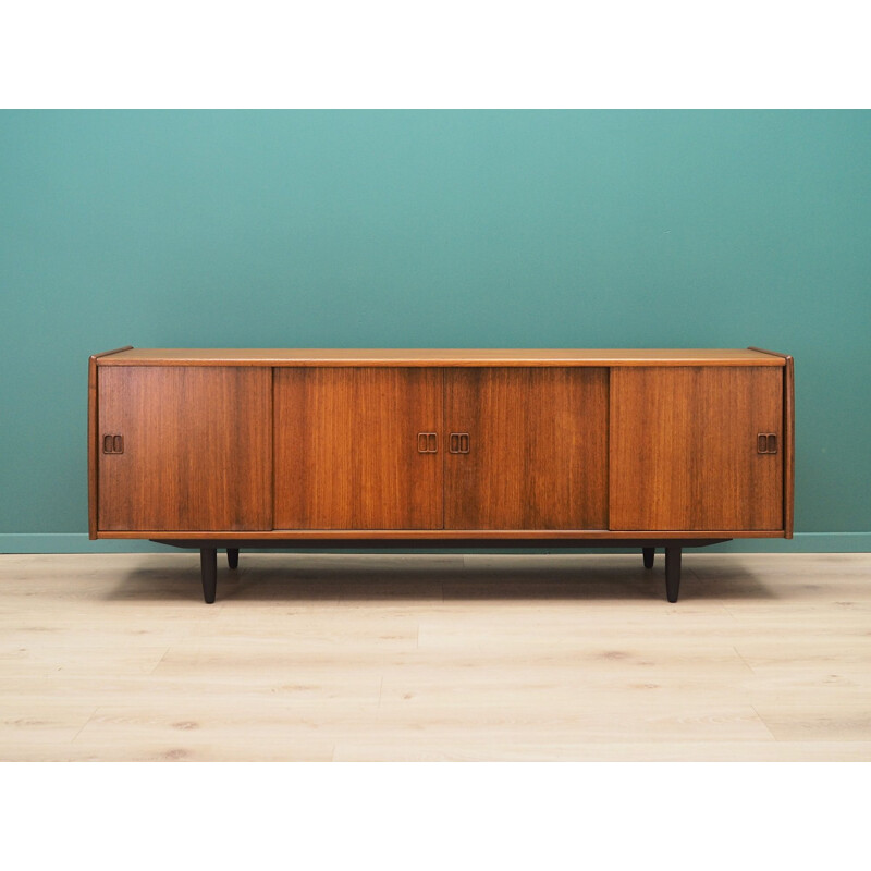 Vintage teak sideboard Aerthoj Jensen and Molholm Herning, Denmark 1970