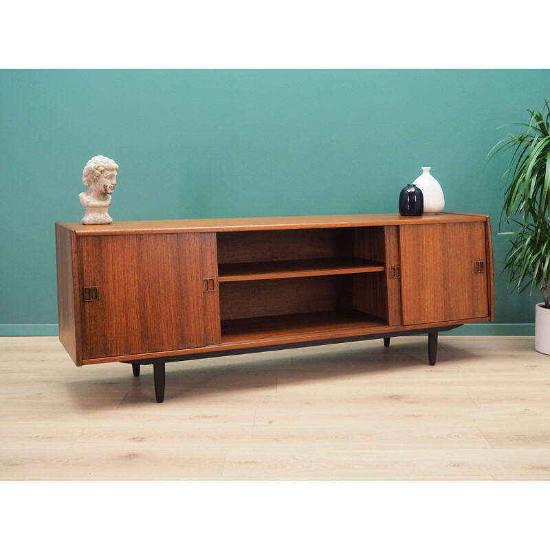 Vintage teak sideboard Aerthoj Jensen and Molholm Herning, Denmark 1970