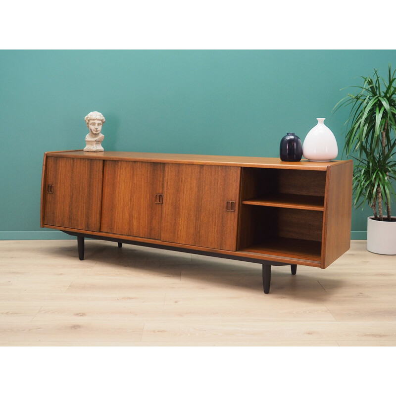 Vintage teak sideboard Aerthoj Jensen and Molholm Herning, Denmark 1970