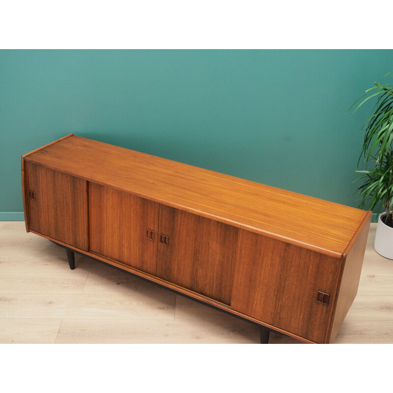 Vintage teak sideboard Aerthoj Jensen and Molholm Herning, Denmark 1970