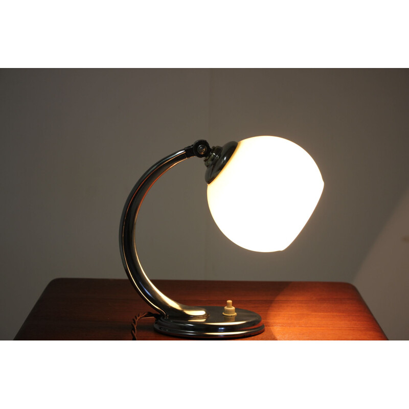 Lampe de table vintage Art déco 1930