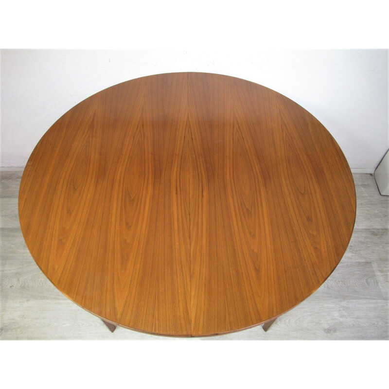Vintage teak round table 1960